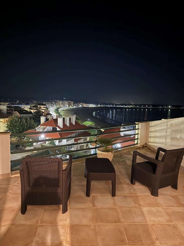 NIGHT VIEWS FROM THE PRIVATE TERRACE