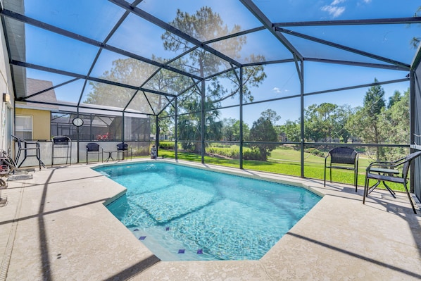 Haines City Vacation Rental | 3BR | 2BA | 1,160 Sq Ft | 1 Step to Enter