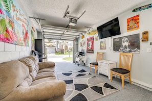 Converted Garage | Gas Grill