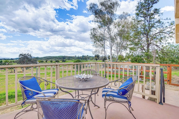 Menifee Vacation Rental | 3BR | 2BA | 13 Steps to Enter | 1,865 Sq Ft