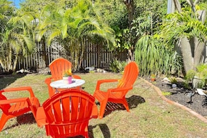 Fenced in Backyard
