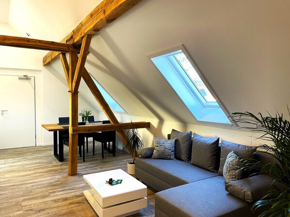 Blick in die Ferinwohnung Reichwalde
