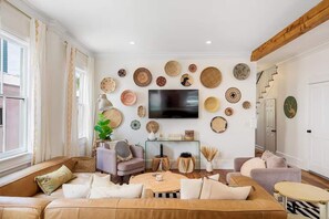 Every corner is designed with comfort and charm in mind, from textiles to thoughtful furniture.