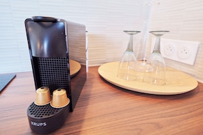 Kaffe och/eller kaffebryggare