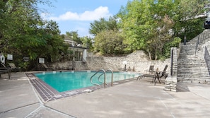 Take a plunge, soak in the sun, and unwind in style by the pool.