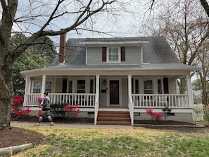 Cozy front porch