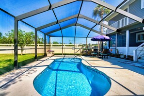 Pool - The pool area is screened for maximum enjoyment