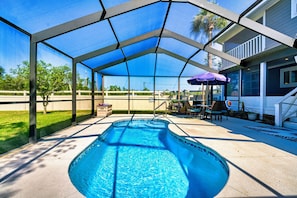 Pool - The pool area is screened for maximum enjoyment