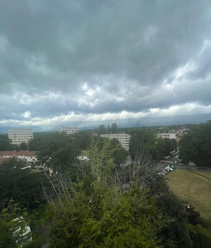 Vue depuis l’hébergement