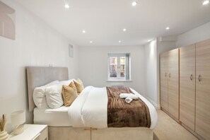 Comfortable double bedroom for restful sleep