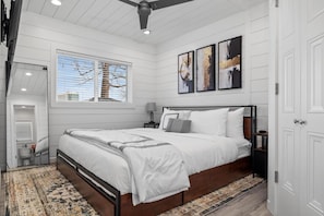Primary Bedroom with King size bed