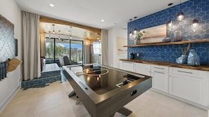 Club/Theatre Room - Air Hockey - Dry Bar - Theatre Seating - 80" HDTV