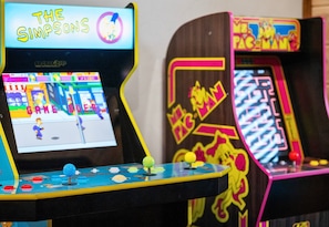 Bring out your inner kid (or serious gamer!) with these retro arcade games — perfect for a little friendly competition.
