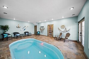 Cabin 1 Indoor Heated Pool to enjoy any season