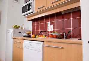 Prepare meals in the comfort of your very own kitchen.