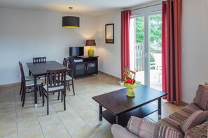 Open the door and step out onto your private balcony!