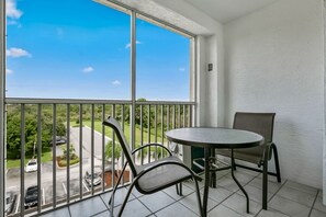 Enjoy quiet moments on your private balcony, offering serene views and a perfect setting for morning coffee or evening relaxation.