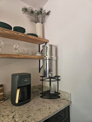 Kaffe och/eller kaffebryggare