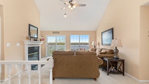 Entryway Looking into Main Living Room