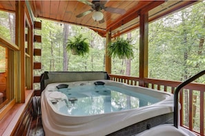 Bubbelpool utomhus