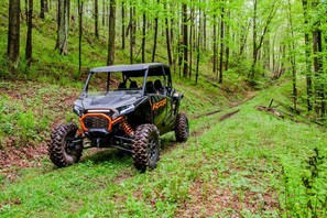 Hit the trail and explore the PA Wilds! With trailheads right outside your door, Denton Go Cabins is a rider’s dream escape.