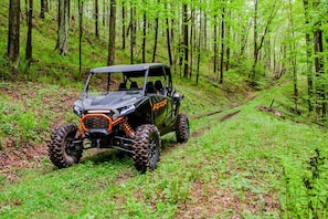 Hit the trail and explore the PA Wilds! With trailheads right outside your door, Denton Go Cabins is a rider’s dream escape.