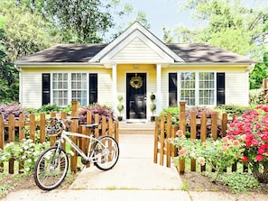 front of home and included BIKE for your exploration!