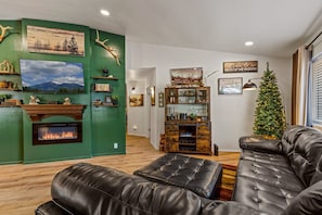 Spacious and comfortable living area