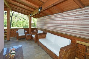 External living room