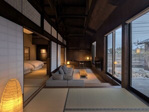Sofa on the down floor