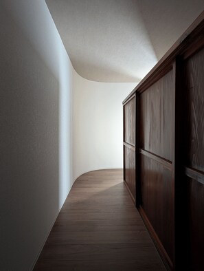 Storage and hallway.