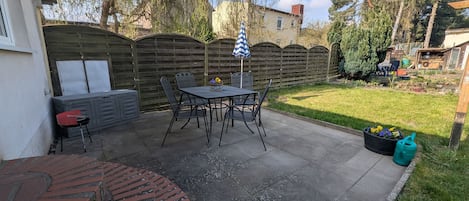 Sitzecke im Garten