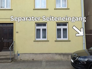 Blick auf das Haus
