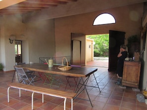 Restaurang utomhus