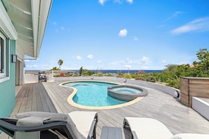 Private Pool with seaview