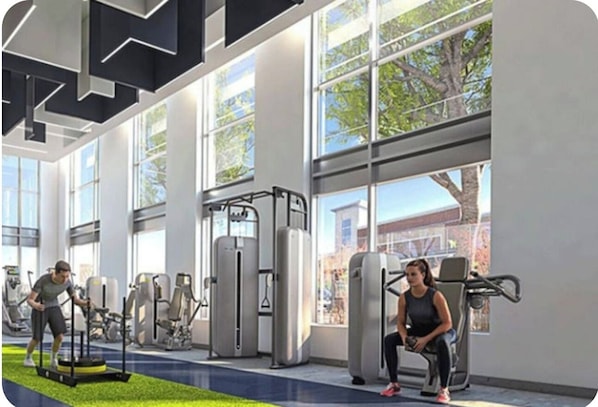 Fitnessbereich