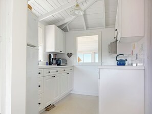 Adorable white kitchen