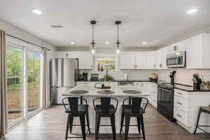 Incredible Kitchen with Patio