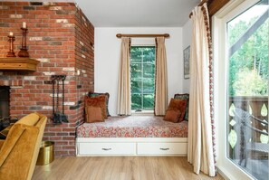 Enjoy the mountain views from your living room