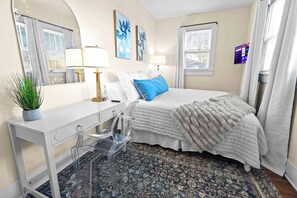 Master bedroom in the upstairs part of the house