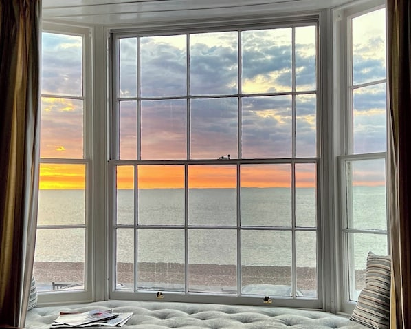 Dawn from the first floor window seat