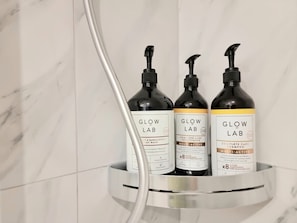 Body wash, shampoo, conditioner