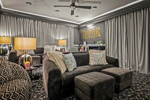 Cinema escape theater room for movie night with family!