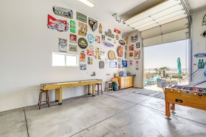 Garage Game Room | Indoor/Outdoor Living