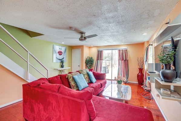 Philadelphia Vacation Rental | 3BR | 1BA | 1,152 Sq Ft | Stairs Required