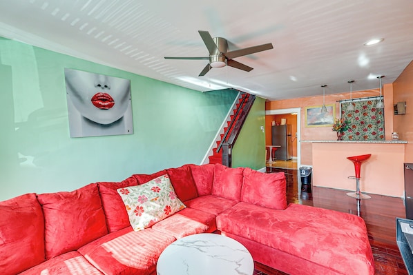 Chester Vacation Rental | 3BR | 1BA | 4 Steps to Enter | 1,040 Sq Ft