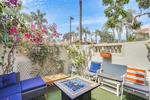 Private Patio | Lounge Seating | Gas Fire Pit