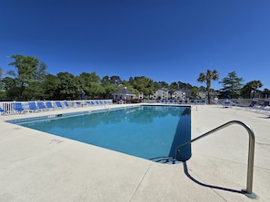 Pool Access with Seating