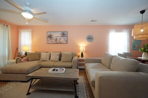 Oversized, Plush Seating