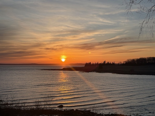 Sunset from the house